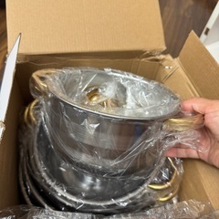 新品 ステンレス製調理器具セットの画像