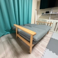 リクライニングソファの画像