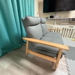 リクライニングソファの画像