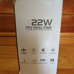 新品未使用品】ドローン X22W FPV REAL TIME ドローン マルチコプターの画像