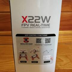 新品未使用品】ドローン X22W FPV REAL TIME ドローン マルチコプターの画像