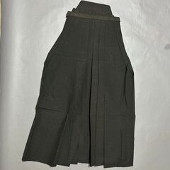 【男物】メンズ夏の袴・男物夏紬・男ハカマ・メンズ夏袴・透け感・紬地・紐下87㎝の画像