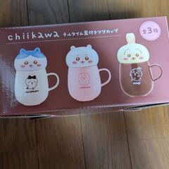 ちいかわ　チルタイム蓋つきマグカップ（ハチワレ）の画像