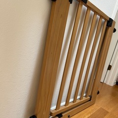 ベビーゲート　木製の画像