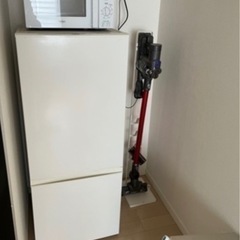 冷蔵庫・電子レンジ・掃除機　3点セット