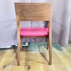家具 生活家具　Cassina ixc. ダイニングチェアー　ブラウン×レッドの画像