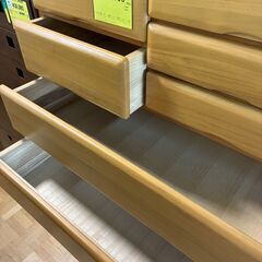 【ジャングルジャングル深井店】★7段桐タンス タンス 収納家具 ナチュラル 家具 衣類収納 堺市（中区 堺区 東区 西区 南区 北区）和泉市 河内長野市 富田林市 松原市 狭山市 深井 【FU2430】の画像