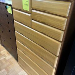 【ジャングルジャングル深井店】★7段桐タンス タンス 収納家具 ...