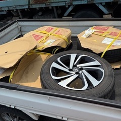 TOYOTA RIZE 用 純正タイヤホイルセット 美品195-...