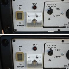 ≪yt1970ジ限≫ YAMAHA/ヤマハ発動機 2.0kVA スタンダード発電機 EF23H 単相100V 50Hz 20A 始動OK/動作不安定/難あり 中古発電機/宮城県仙台市 70628-09の画像