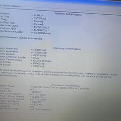 ノートパソコン　Dell Inspiron15の画像