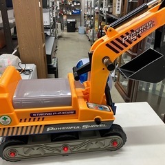 ロ2507-050 パワフルショベルカー 手押し車 キズ汚れ有りの画像