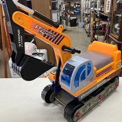 ロ2507-050 パワフルショベルカー 手押し車 キズ汚れ有り
