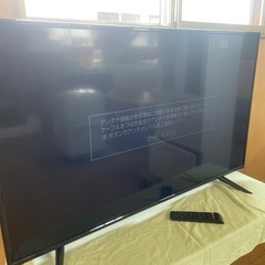 070104 ティーズネットワーク50型液晶テレビ2019年製