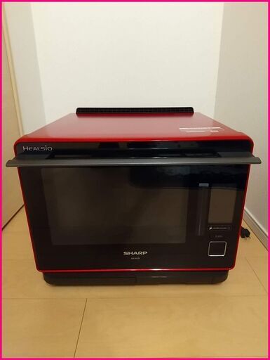 未使用 SHARP ヘルシオ AX-XA20 ウォーターオーブン レッド系