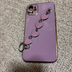 iPhone11ケース　パープル