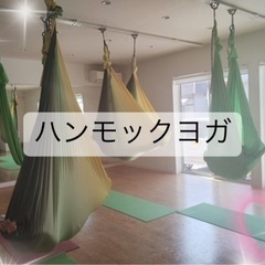 ヨガ、ハンモックヨガ