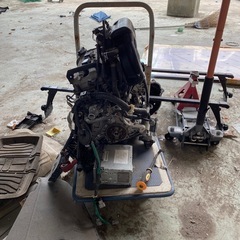 香川県　実走33000km K6A 
ha23v  mt５速車から外しました。　不具合なしの画像