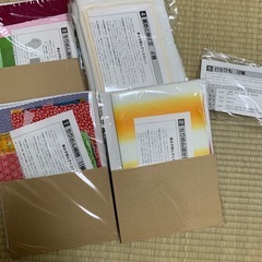 ちりめん細工講座キットの画像
