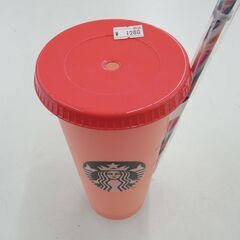 スターバックス リユーザブルカップ ストロー付き 未使用品 【モ...