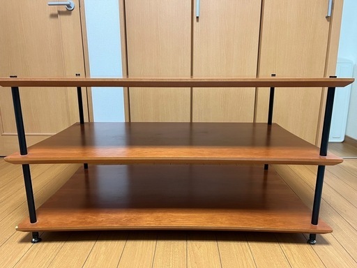 テレビ台　ヤマギワ　
一枚板　3段