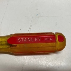 2507-052 STANLEY製 ドライバー 先端バール形状 サビ汚れ有りの画像