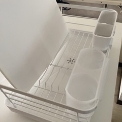 キッチンペーパーホルダー&食器ラック、まな板の画像