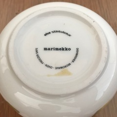 【決まりました】【未使用】marimekko  マリメッコ サーパイバキリヤ  ボウルの画像