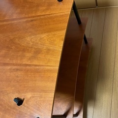 テレビ台　ヤマギワ　
一枚板　3段　 の画像