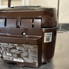 Panasonic SR-HX10E7 IH炊飯器 2019年式の画像