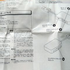 エレコム　メモリリーダーライター　旧型Windows OS専用　中古の画像