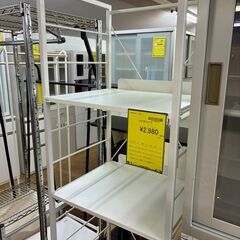 【ジャングルジャングル深井店】★ゴミ箱上ラック 白 ホワイト ラ...