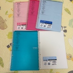 Campus 薄型バインダー B5 26穴　10冊の画像