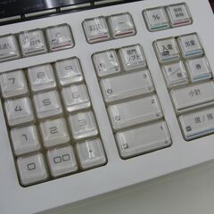 通電のみOK CASIO 電子レジスター ホワイト SE-S20 レジスター レジスタ レジ カシオ 店舗用 業務用 鍵×1 札幌 手稲の画像