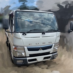 H30年 三菱ふそう ブルーテックキャンター  2tトラック 平...