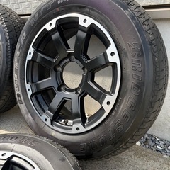 ★美品★ジムニー　高級ホイール　BADX(バッドク) ROCK KELLY MX-I バリ溝　4本の画像