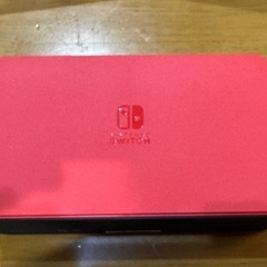 Nintendo switch 有機ELモデル　マリオレッド ニンテンドースイッチ　美品の画像