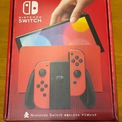 Nintendo switch 有機ELモデル　マリオレッド ニ...