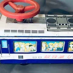 新幹線　ひかり　希少なブリキの玩具　おもちゃの画像