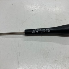 2507-054 CRAFTSMANマイナスドライバー(小) サ...