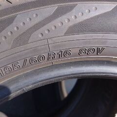 ヨコハマ　BluEarth RV  RV03 ４本　195/60R16の画像