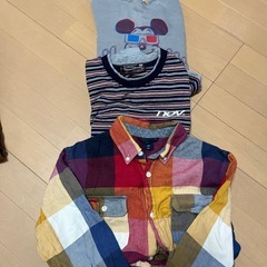 男児服150まとめて　ユニクロ、GAP、adidasの画像