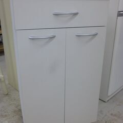 キャスター付きステンレス天板ダストボックス（2分別）