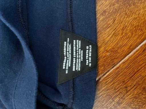 値引きデンハムdenham(bigTシャツ)ペイズリー柄XLサイズ 値引き