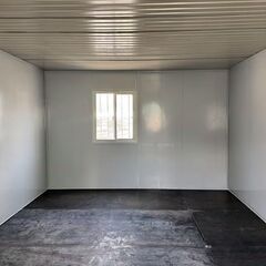 仮設住宅、プレハブ住宅、店舗、事務所、仮設ハウス、プレハブハウス、現場事務所、簡易ハウス、受付室はカスタマイズ可能です。倉庫も対応の画像