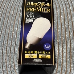 電球　パルックボール　100形　20ワット