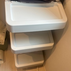 ゴミ箱　3個　IKEA　60L 37L SORTERA ソルテーラの画像