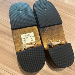 【未使用】浴衣の下駄の画像
