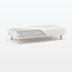 無印良品シングルベッドの画像