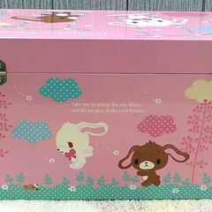 シュガーバニーズ ステーショナリーボックス 幅30㎝ 小物入れ